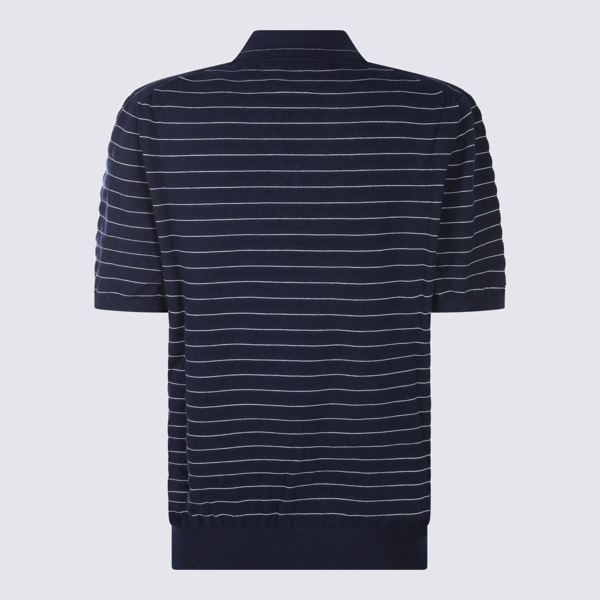 Miu Miu Wool Knit Polo Shirt Black