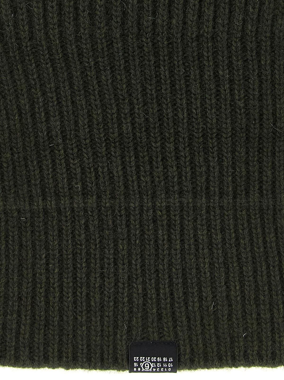 Maison Margiela Wool Beanie Hat Black Women’s