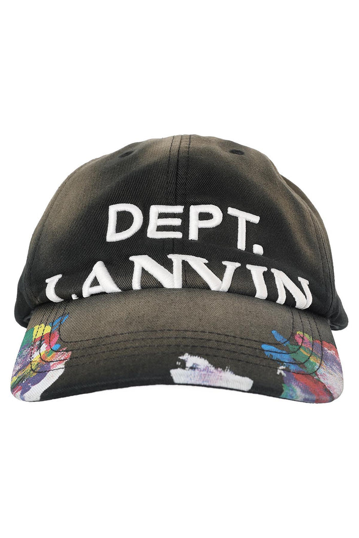 Lanvin x Gallery Dept Paint Logo Baseball Cap AM HANQGD COGD P22 S1