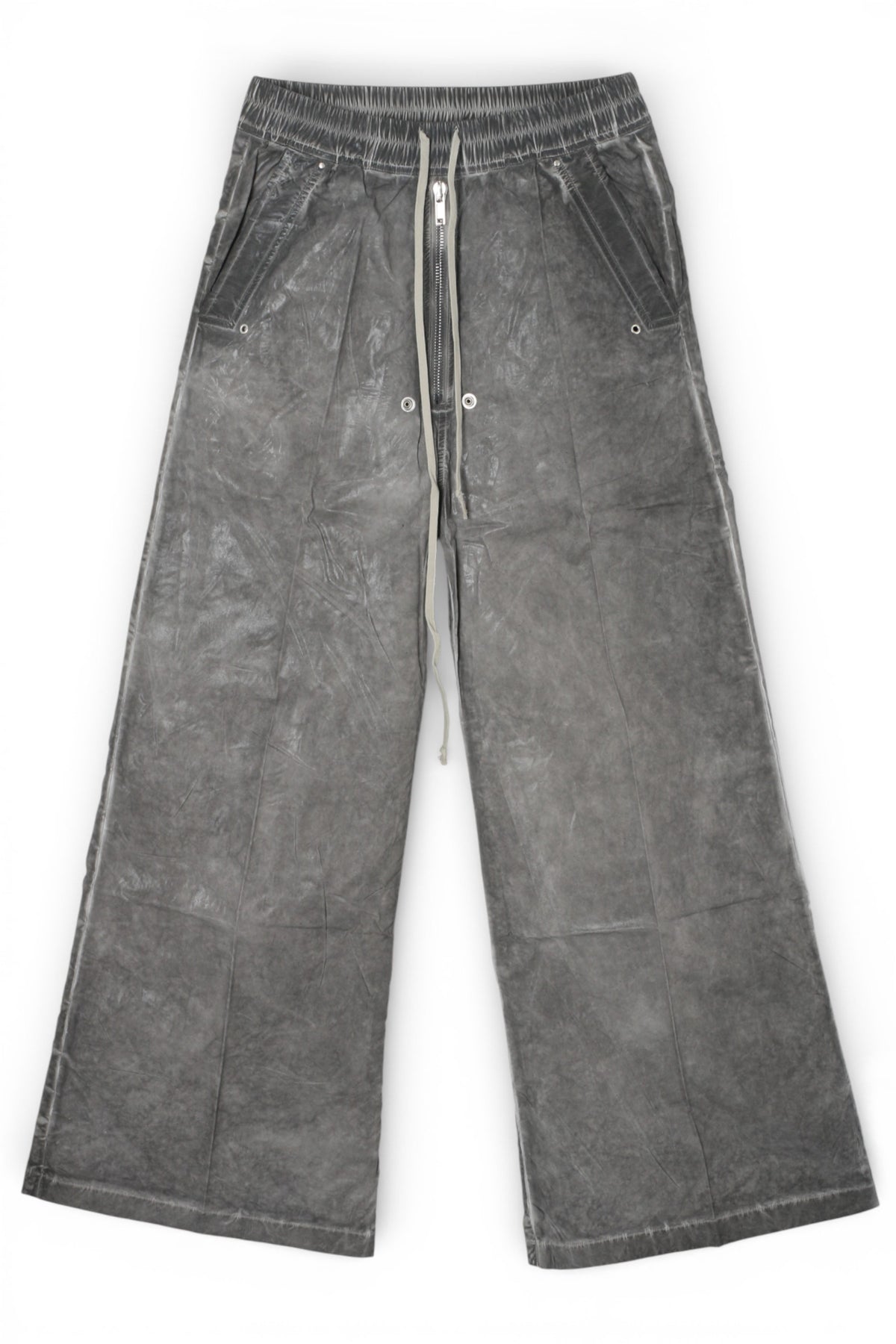 Rick Owens DRKSHDW Geth Belas Dark Dust Foil Cotton Poplin Cargo DU01E3378 PF 78