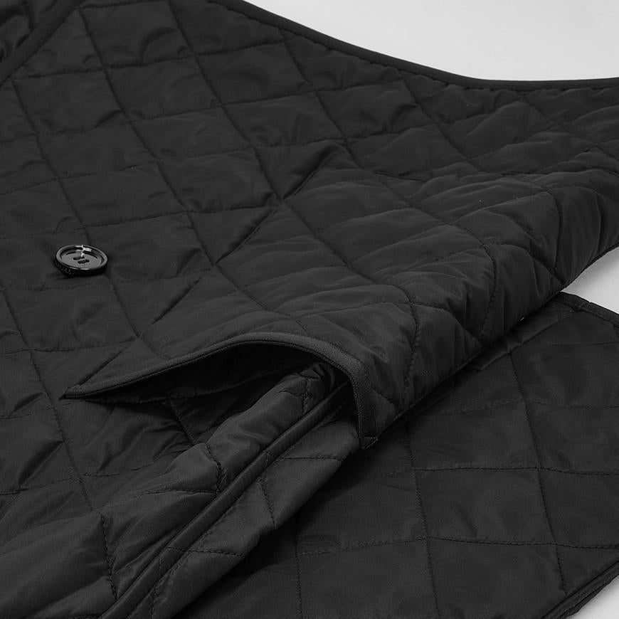 BURBERRY Women’s Tything Quilted Jacket Black