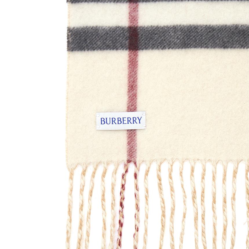 BURBERRY EKD Check Unisex Scarf
