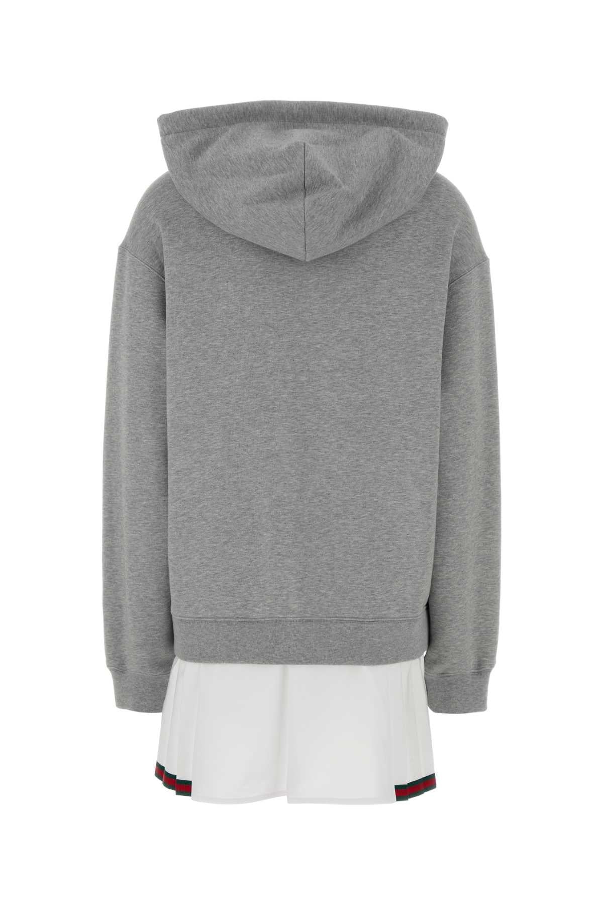 GUCCI Black Long Sleeve Sweatshirt Dress