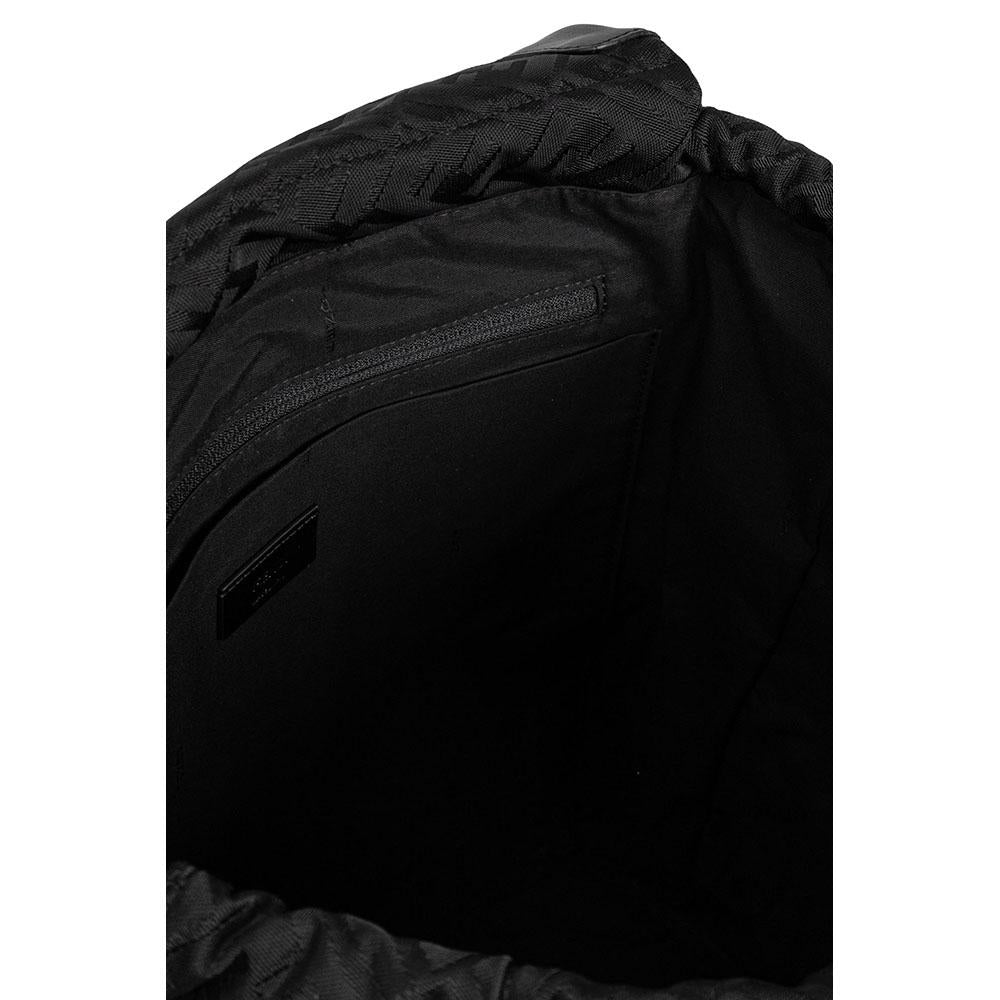 FENDI Flux Backpack Black Leather Men’s Backpack