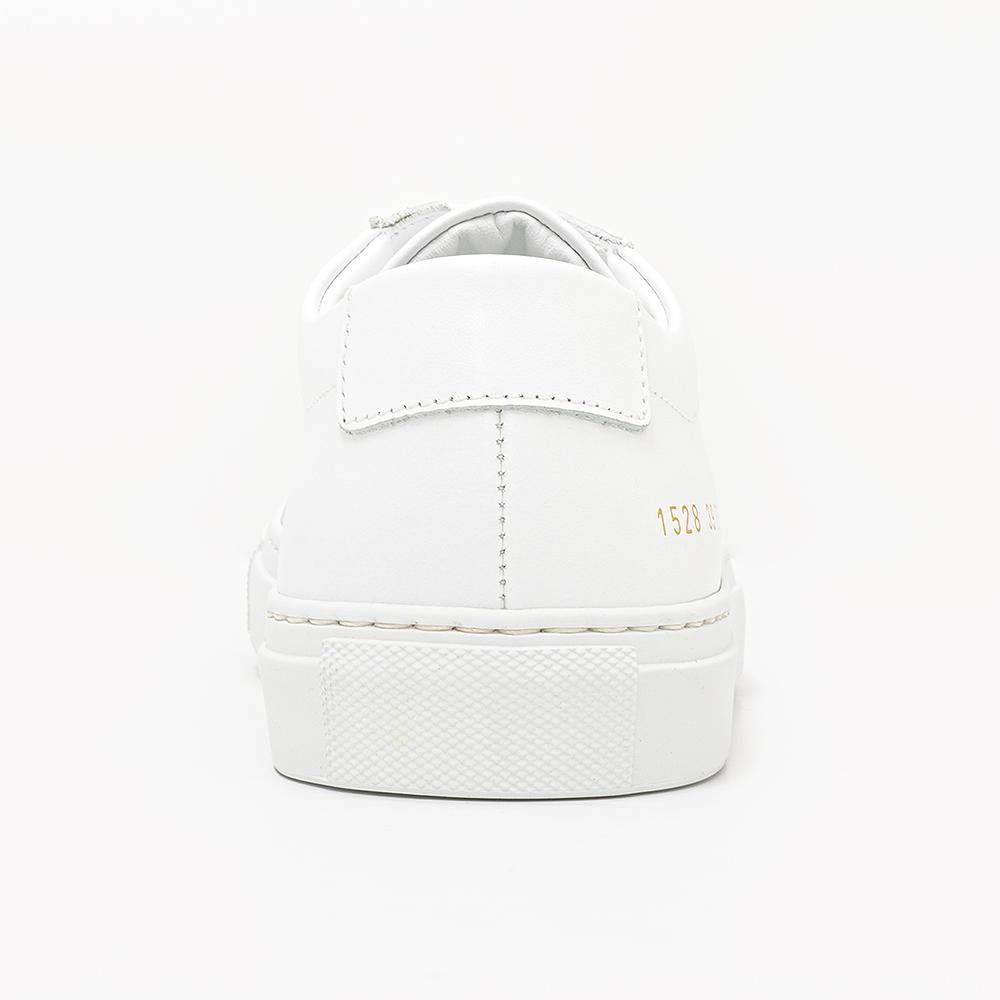 Common Projects Achilles Low White Leather Sneakers Unisex