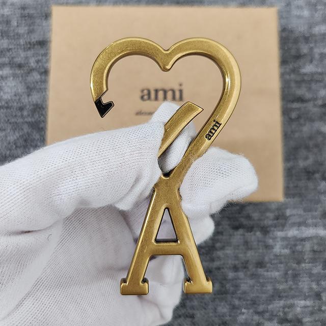 AMI Heart Logo Hook Keyring Key Holder Unisex Accessories UKR907 369 907