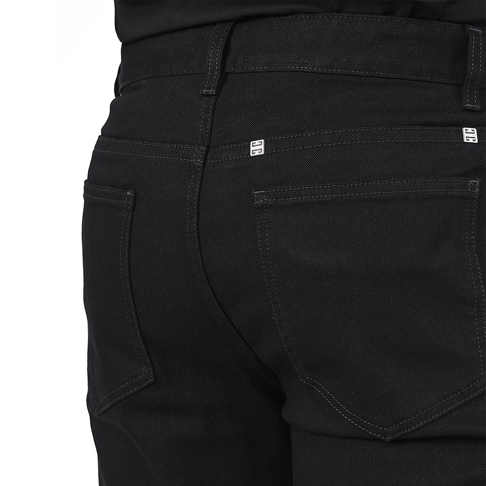 GIVENCHY Black Stretch Slim Fit Denim Jeans