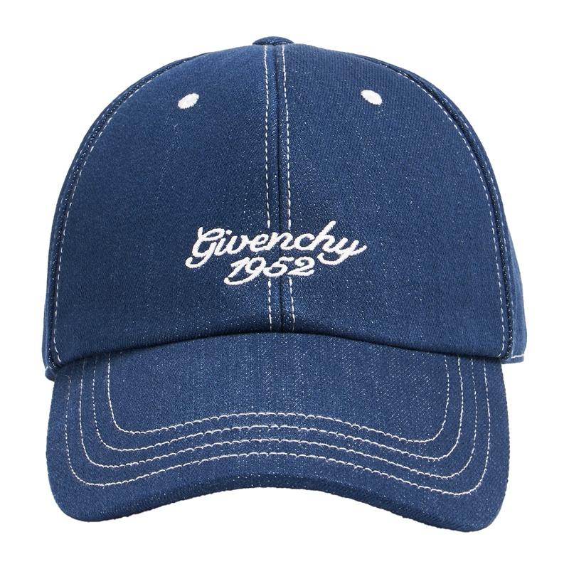 GIVENCHY Denim Baseball Cap Men’s Blue Adjustable Cap