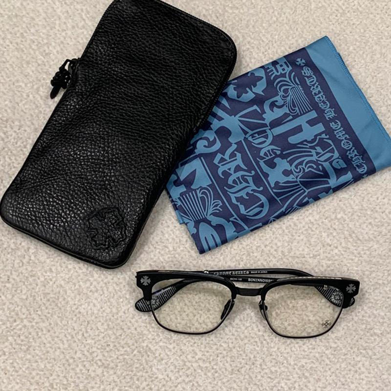 Chrome Hearts Matte Black Bonen Neuheuer 2 Eyeglasses Unisex