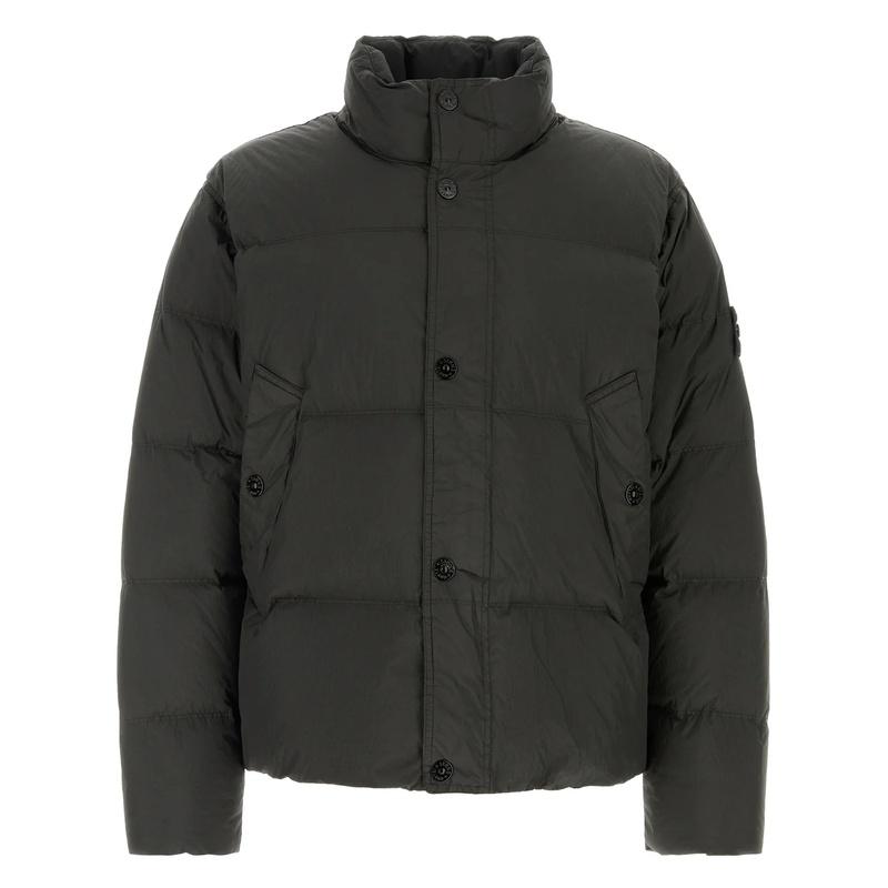 STONE ISLAND Crinkle Reps Nylon Down Jacket Men V0062 Navy