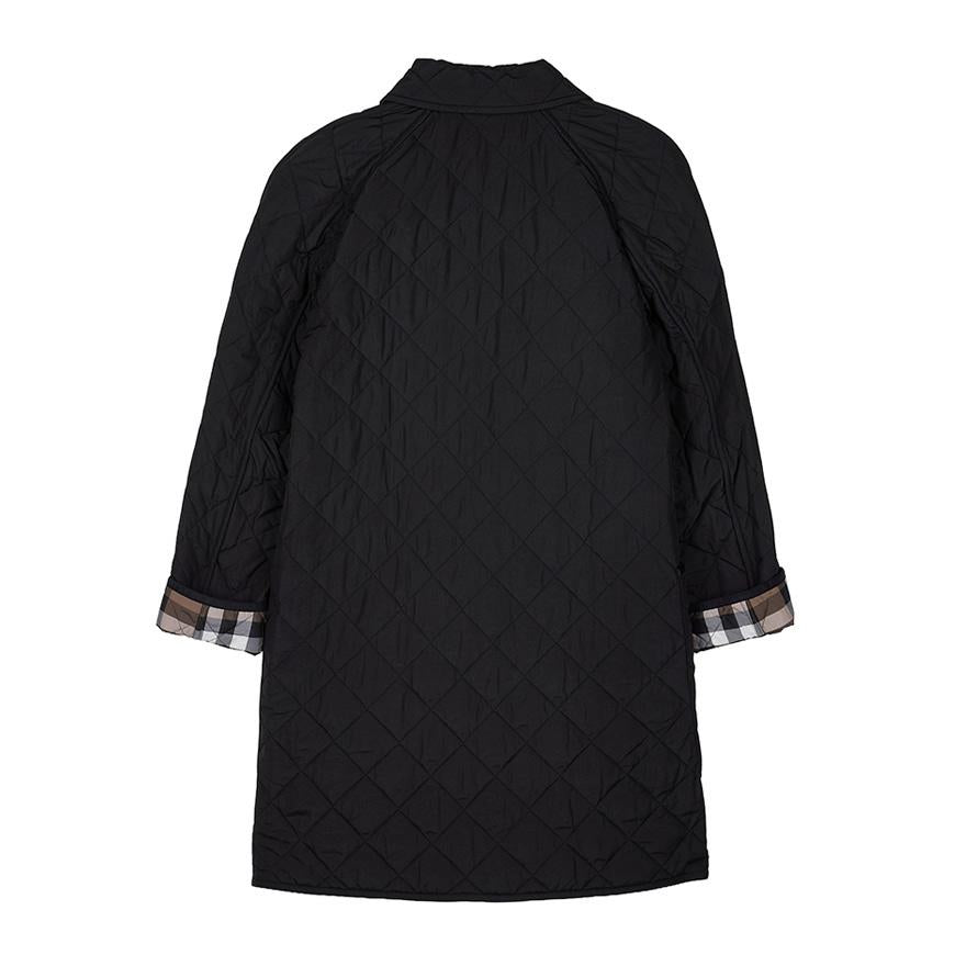 BURBERRY Women’s Tything Quilted Jacket Black