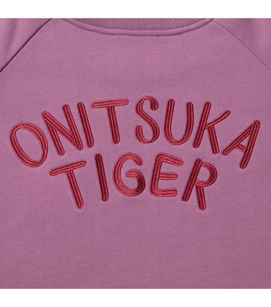 Onitsuka Tiger Long Sleeve Sweatshirt for Men 2183B537 500 PURPLE DARK DOM