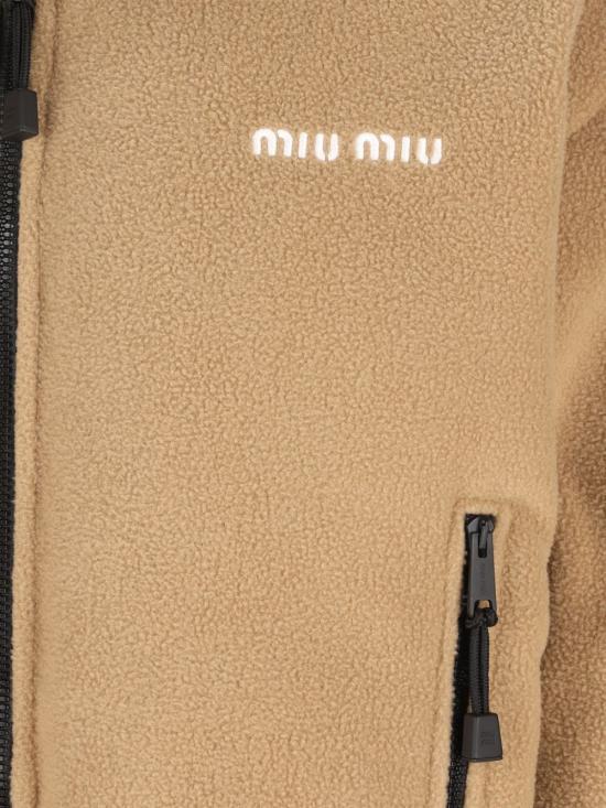 Miu Miu Camel Down Puffer Jacket for Men