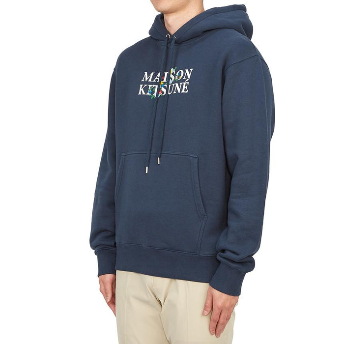 Maison Kitsune Men’s Fleece Hooded Sweatshirt P476