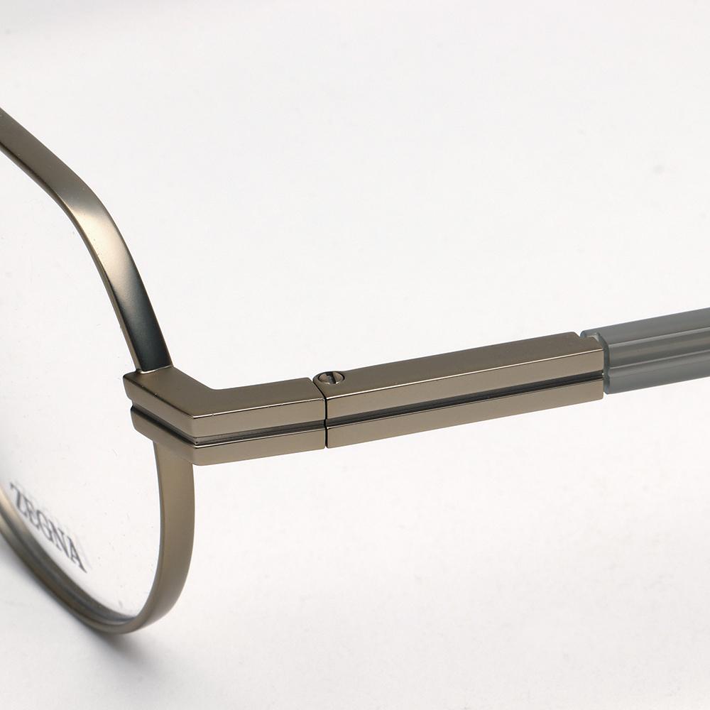 Zegna Titanium Eyeglass Frames Asian Fit Unisex Luxury Glasses EZ5290 D 032