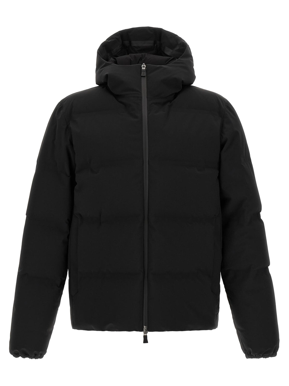 Herno Nylon Down Puffer Jacket Men Black