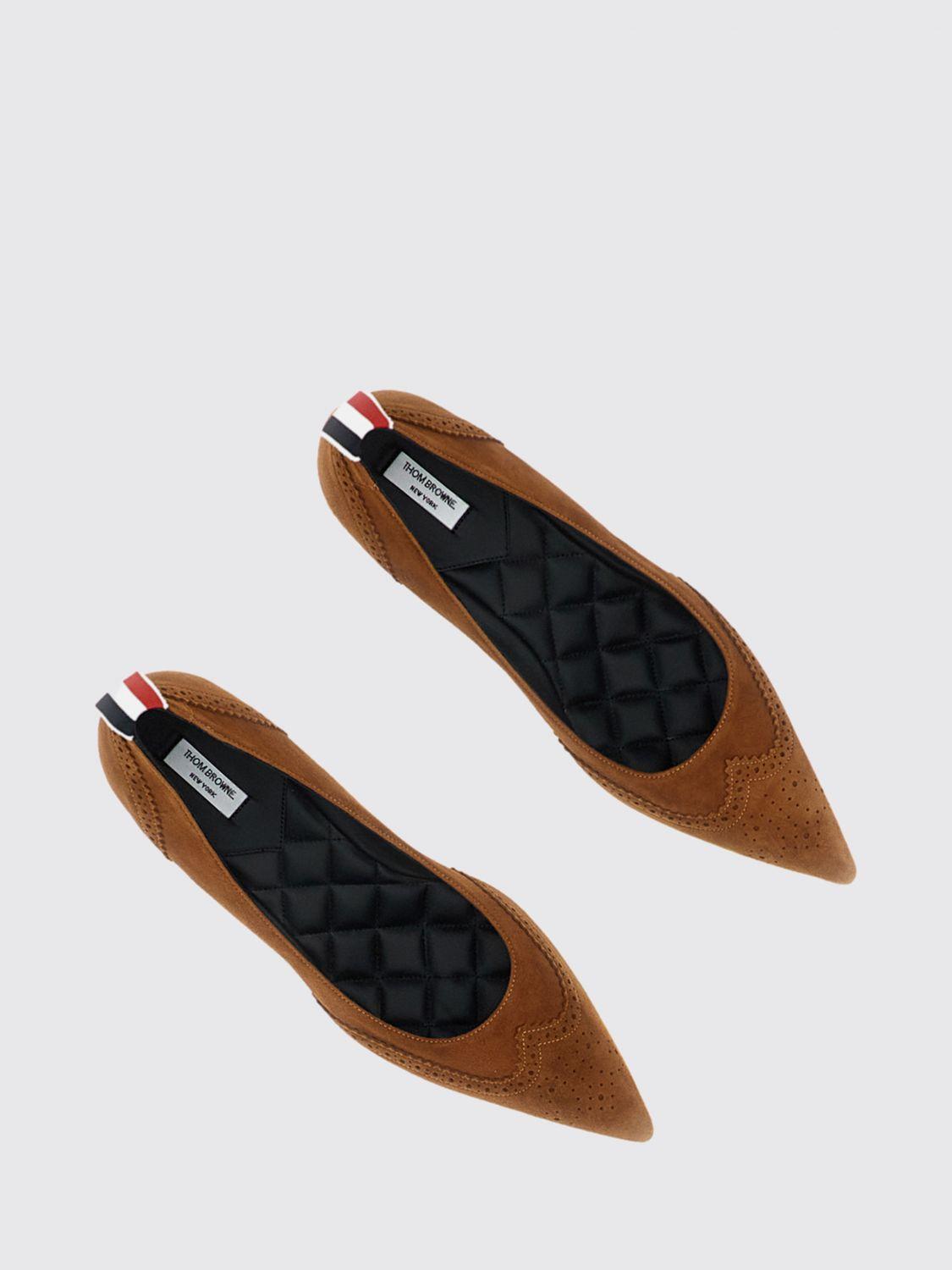 THOM BROWNE Leather Mary Jane Pumps Black Women’s Heels
