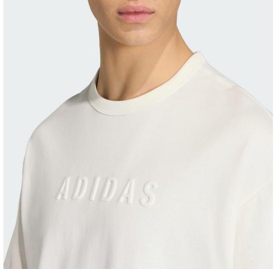 Adidas Men’s Short Sleeve T-Shirt KR1350 OFF WHITE DOM