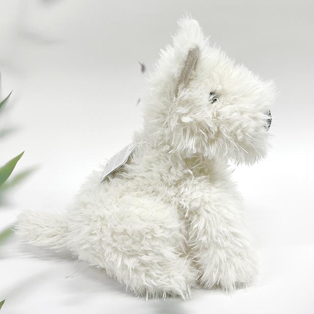 jELLYCAT Monroe Scottie Dog Keyring White Accessory