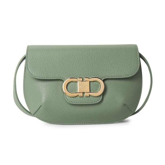 Ferragamo Double Gancini Mini Crossbody Bag for Women