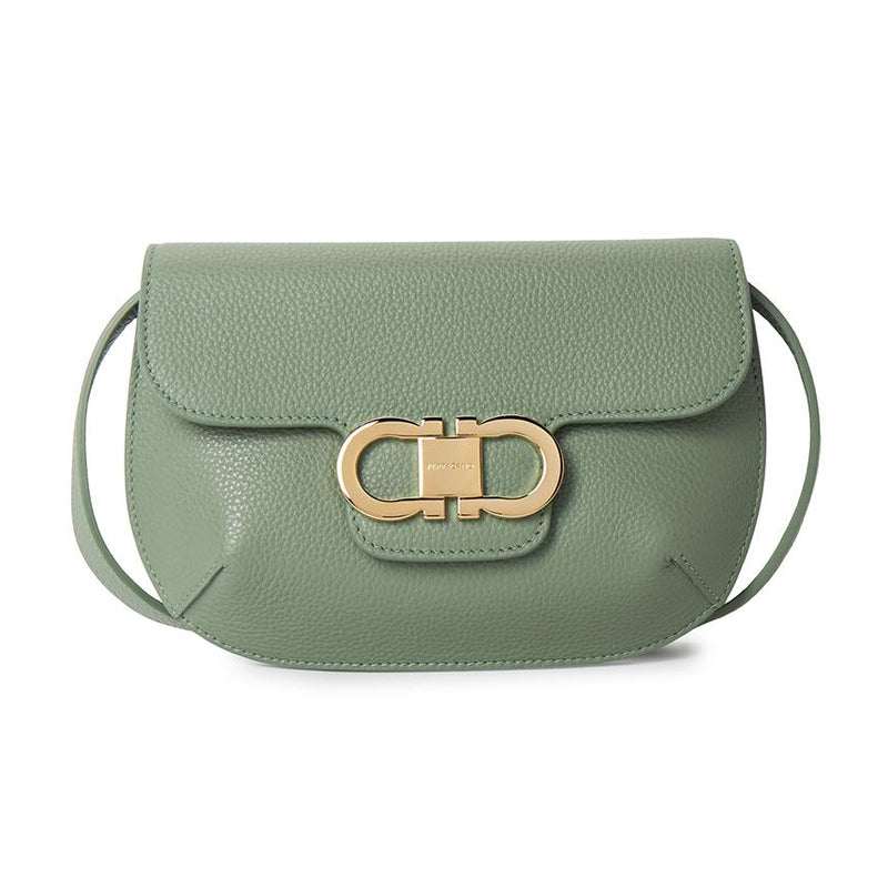 Ferragamo Double Gancini Mini Crossbody Bag for Women