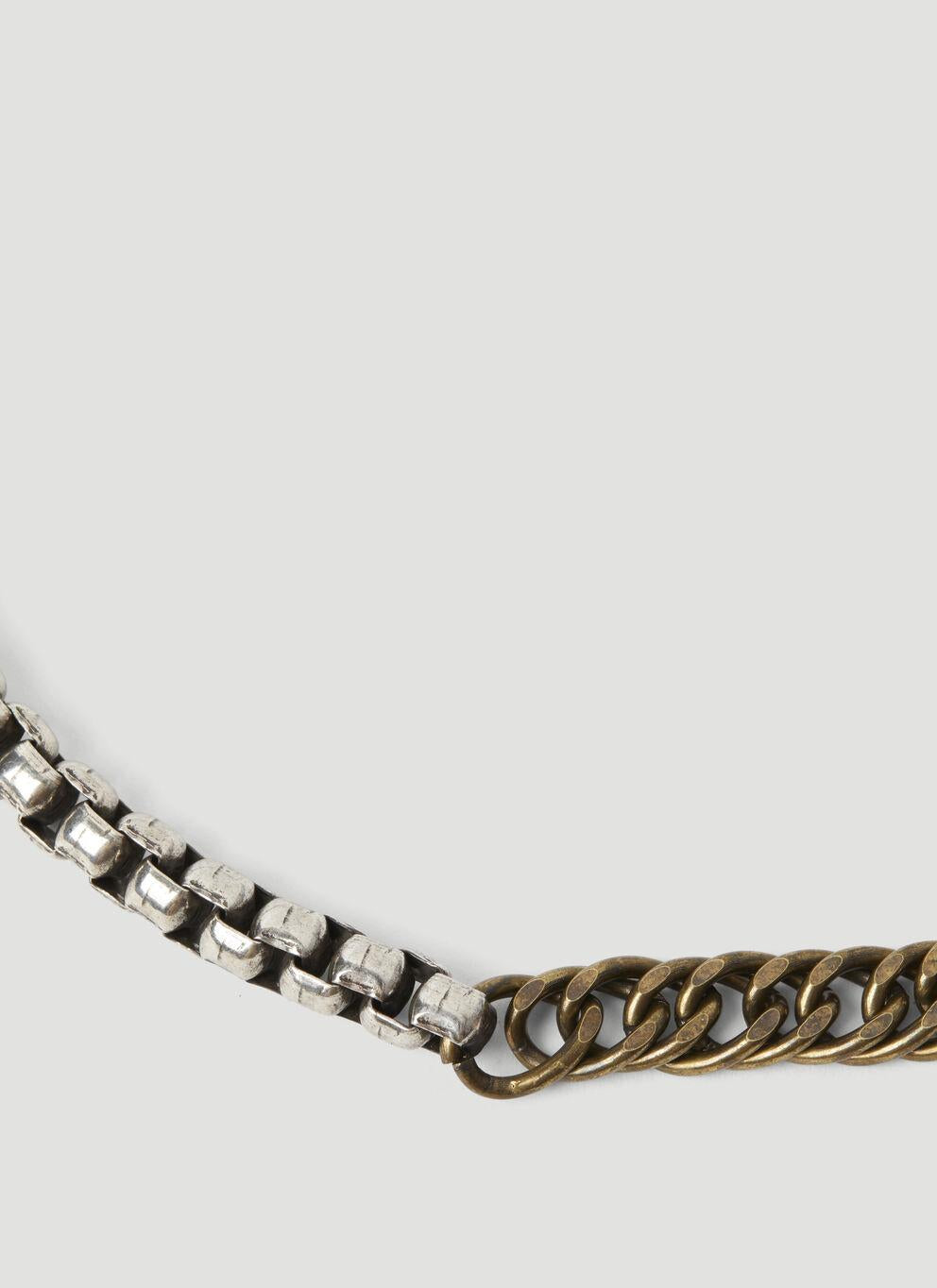 Dries Van Noten Eco Brass Unisex Necklace 241 028215 061 974