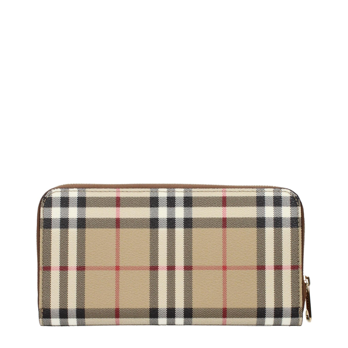 BURBERRY Leather Long Wallet
