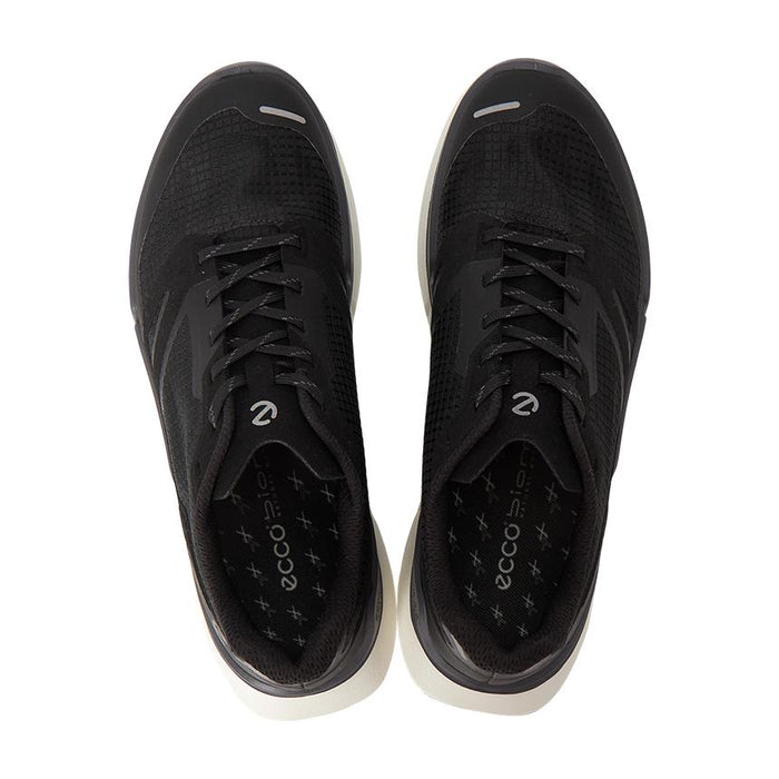 ecco BIOM 22 Men's Low-Top Sneakers Black Leather