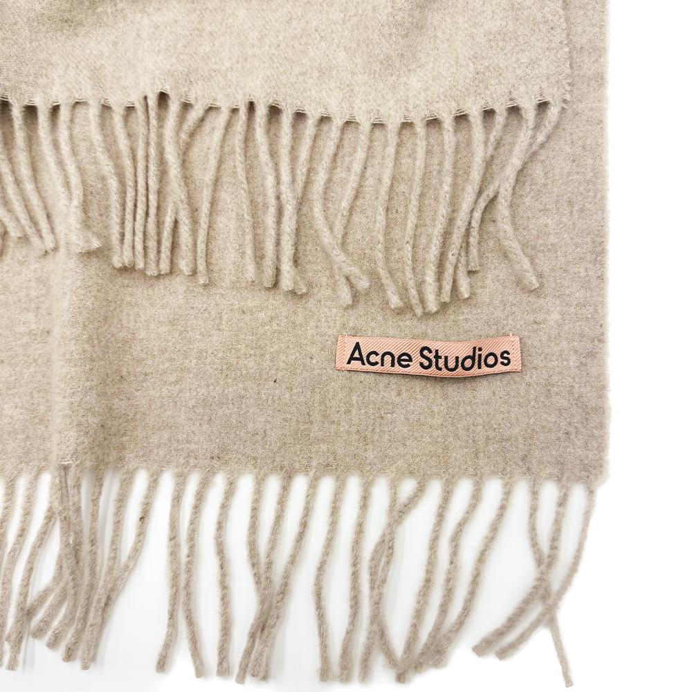 Acne Studios Canada Wide Scarf Oatmeal Melange Unisex Wool CA0209 633
