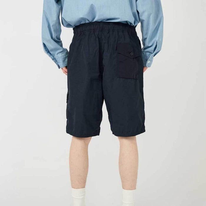 nanamica Nylon Twill Deck Shorts S26SD033E N