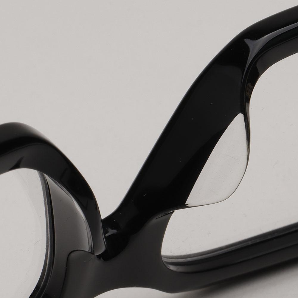 CELINE Triomphe Rectangular Black Bold Acetate Eyeglass Frames Unisex