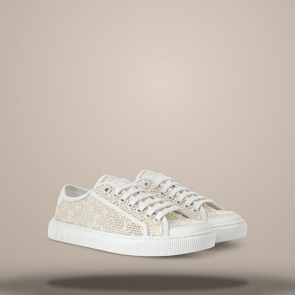 Louis Vuitton Monogram Fabric Lagoon Men's Low-Top Sneakers