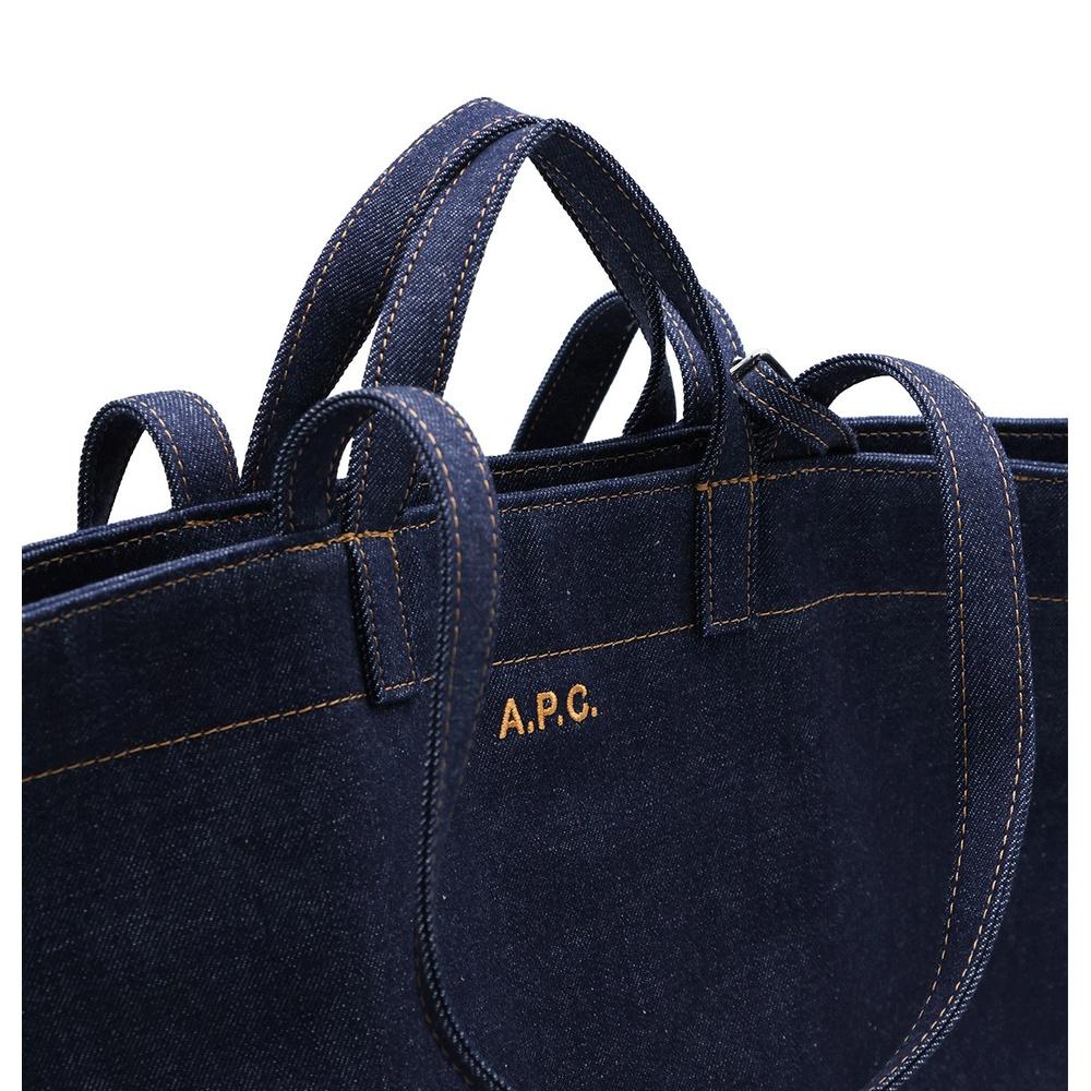 A.P.C. Le Drummer Denim Tote Bag