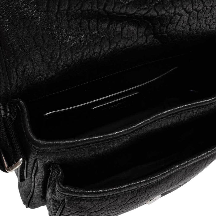 Saint Laurent Black Leather Small Niki Crossbody Bag