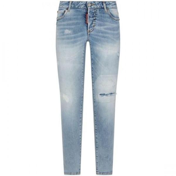 Dsquared2 Light Super Soft Wash Jennifer Skinny Jeans Denim Pants