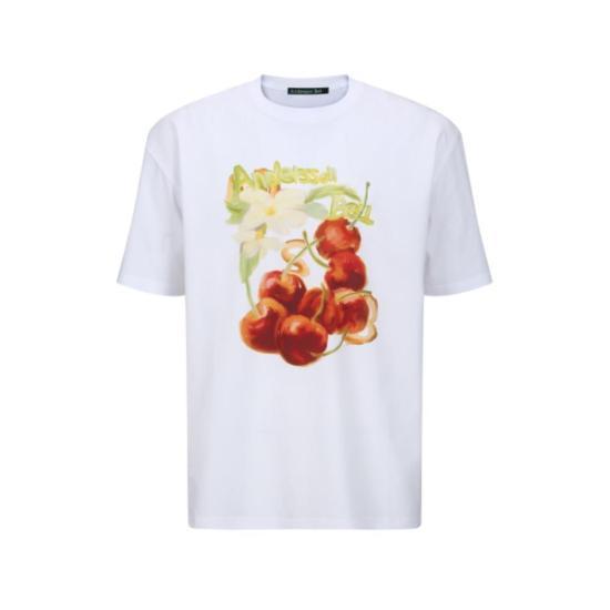 Andersson Bell Short Sleeve T-Shirt for Men atb1407u WHITE DOM