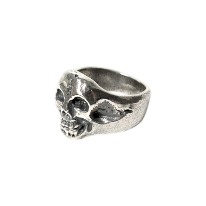 OUR LEGACY Sterling Silver Cranium Fallen Angel Ring