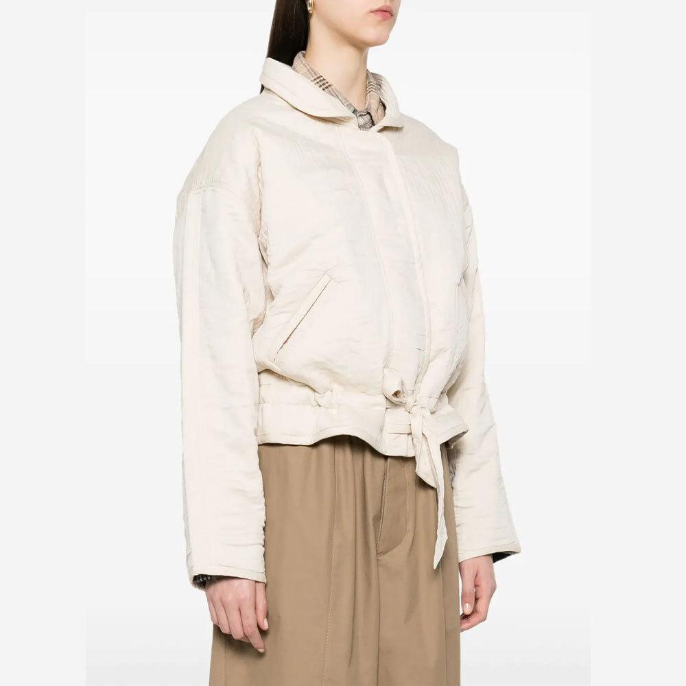 Isabel Marant Cream Puffer Jacket Women’s VE0453 FA