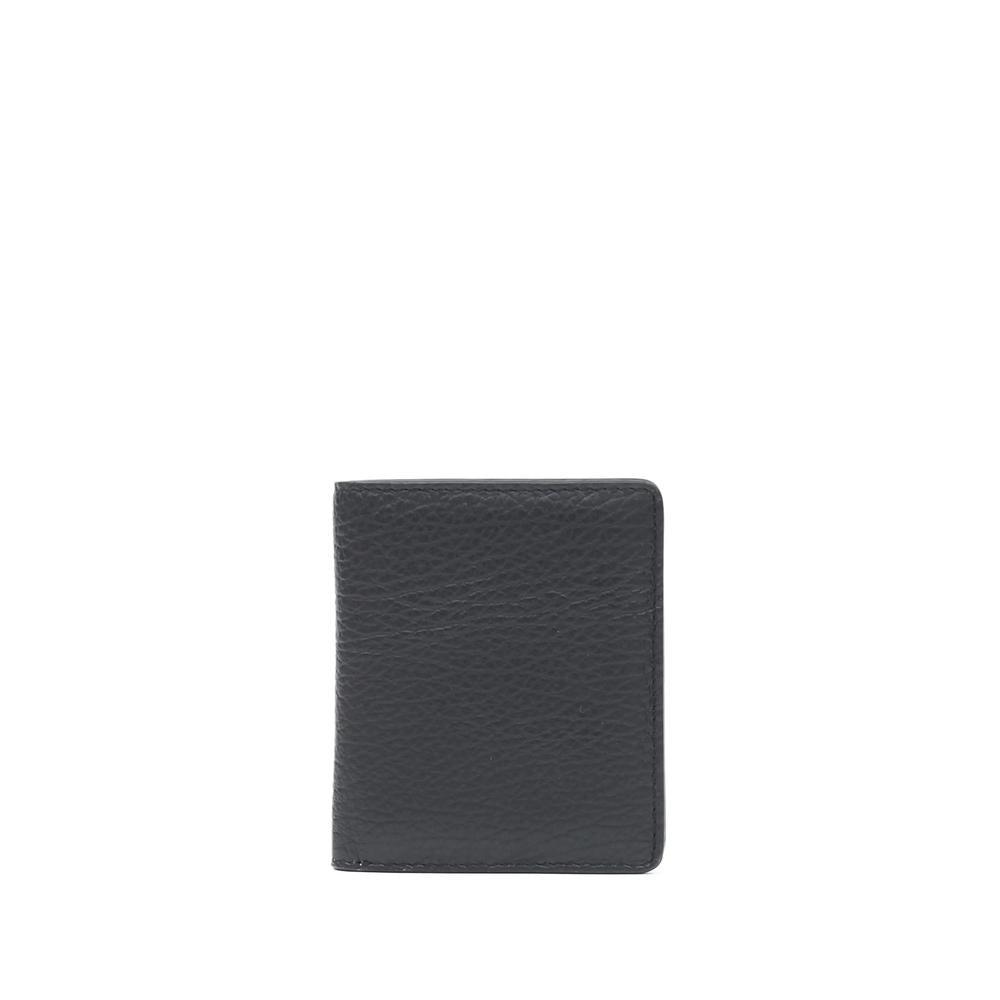Maison Margiela Black Leather Bifold Wallet