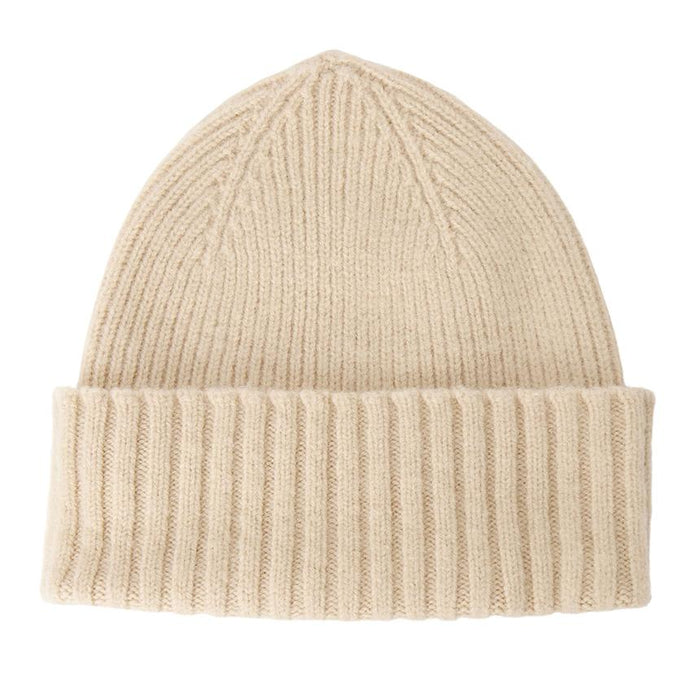 HOWLIN Oatmilk Unisex Knit Beanie Hat