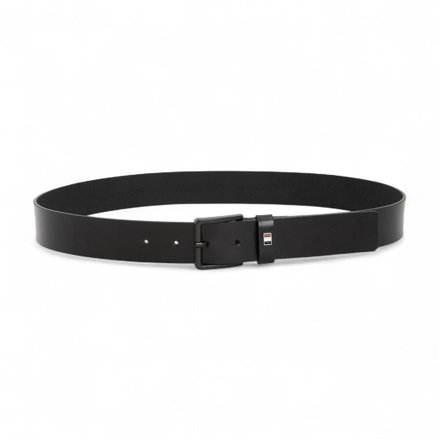 HUGO BOSS Men’s Leather Belt Black