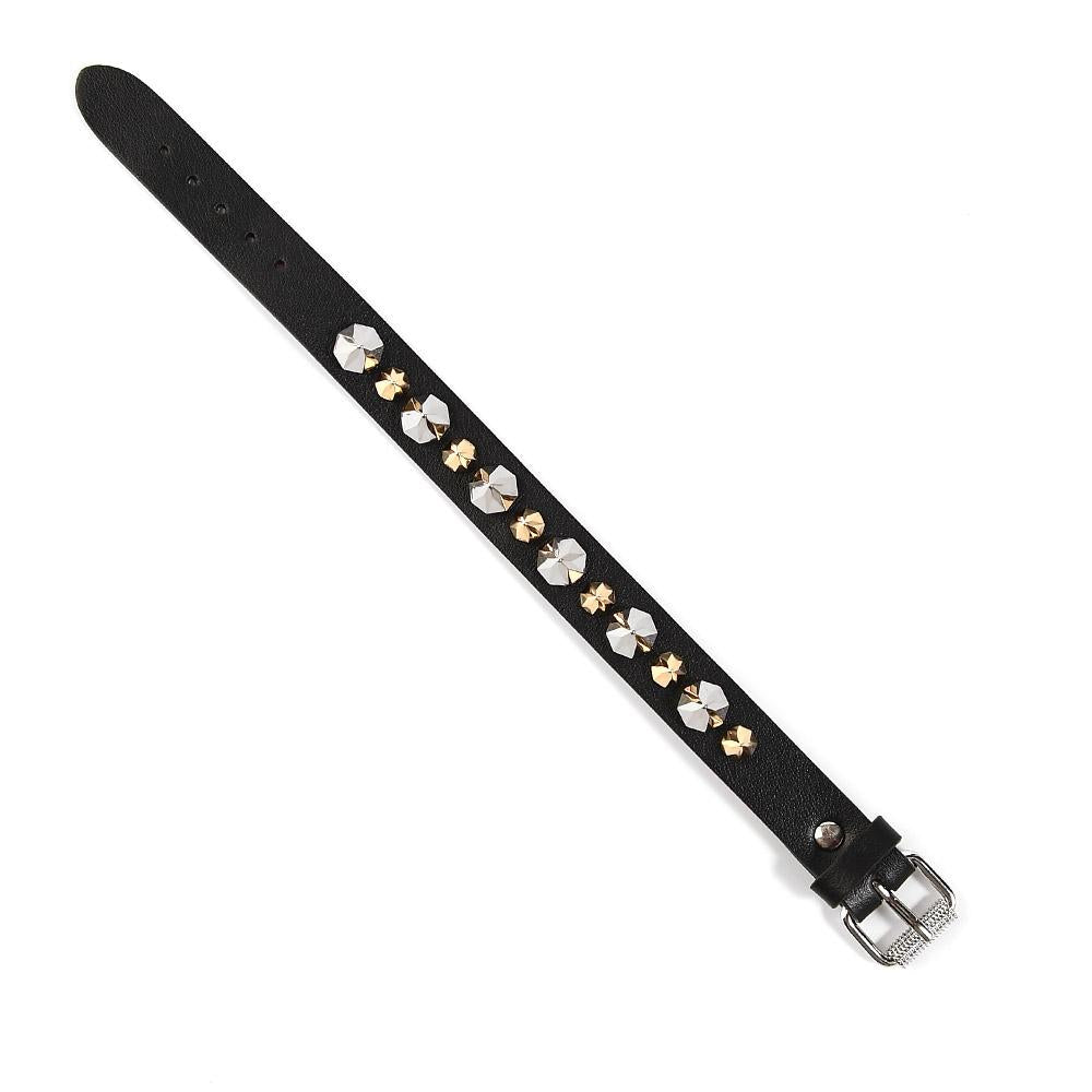 Christian Louboutin Spike Ruby Link Bracelet Black