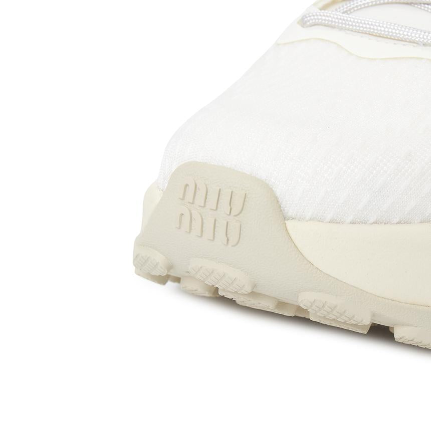 Miu Miu Women’s Low-Top Sneakers 5E480E 3LED F0009