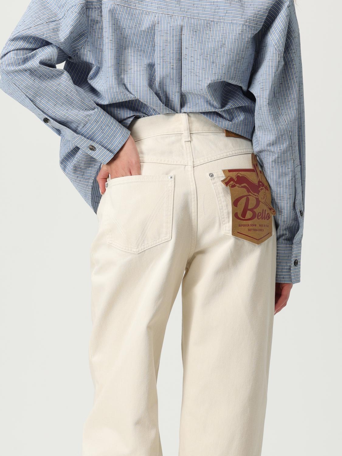 Bottega Veneta Blue Denim Jeans Pants for Women