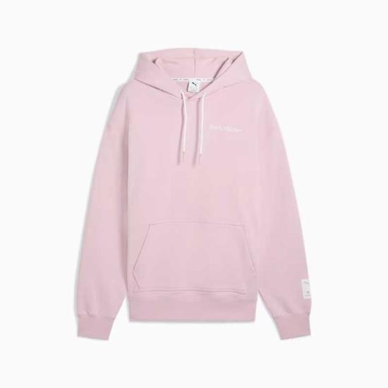 PUMA Women’s Hooded Sweatshirt Pullover Hoodie Black 527219 90