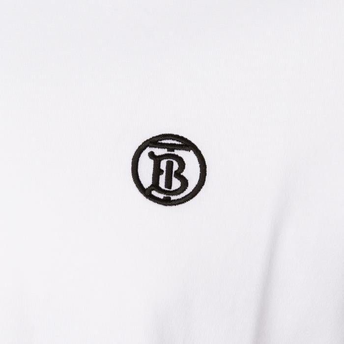 BURBERRY Men’s Monogram Motif Cotton T-Shirt White