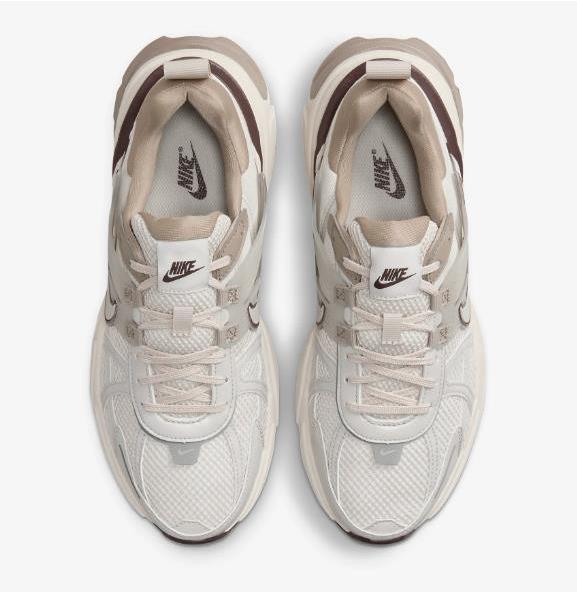 Nike V2K Run Light Orewood Brown Low-Top Sneakers FD0736 103