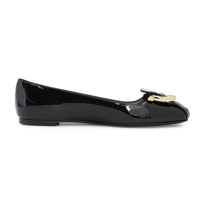 Ferragamo Oxide Ballerina Women’s Flat Shoes Width C