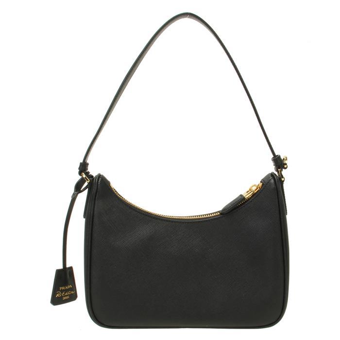 PRADA Re-Edition 2005 Saffiano Leather Mini Shoulder Bag Black