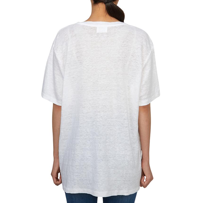Isabel Marant Zewel Womens Short Sleeve T-Shirt TS0001FB A1N10E 20WH